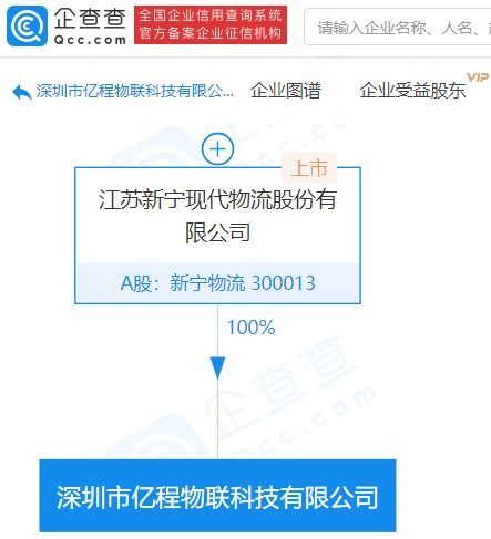新寧物流成立物聯(lián)科技新公司，注冊資本1億元布局物聯(lián)網(wǎng)技術(shù)服務(wù)